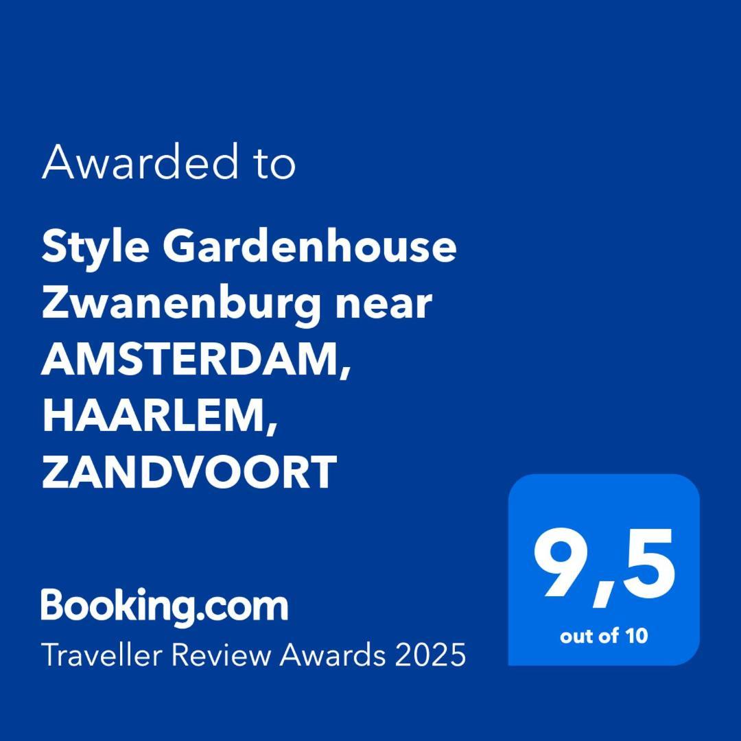 Style Gardenhouse Zwanenburg Near Amsterdam, Haarlem, Zandvoort מראה חיצוני תמונה